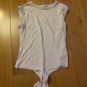 White Sleeveless Body Suit